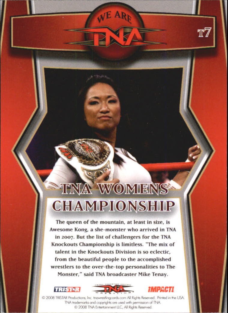 B3377- 2008 TRISTAR TNA Impact Cards 1-69 +Inserts -You Pick- 15+ FREE US SHIP - Picture 199 of 199
