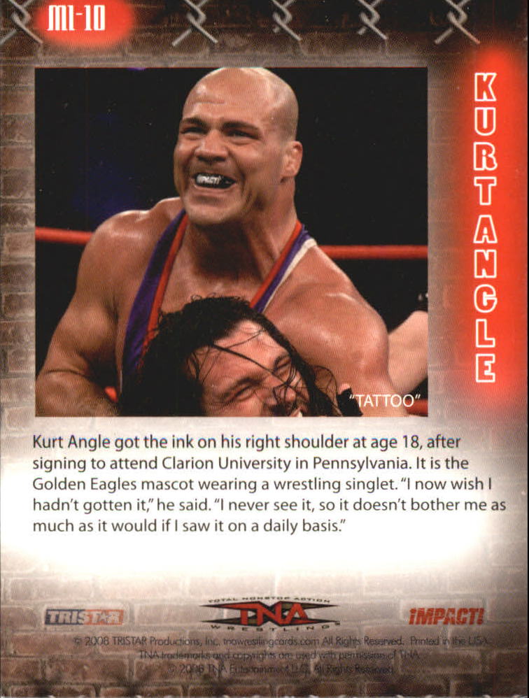 B3377- 2008 TRISTAR TNA Impact Cards 1-69 +Inserts -You Pick- 15+ FREE US SHIP - Picture 167 of 199
