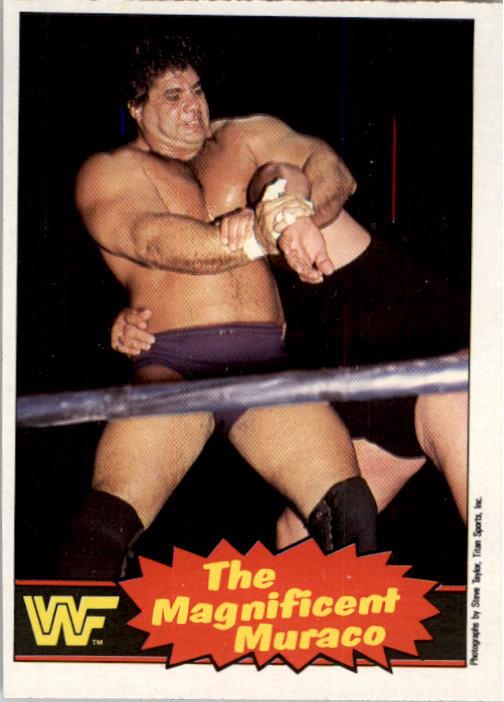 1985-86 O-Pee-Chee WWF Series 2 #2 The Magnificent Muraco RC