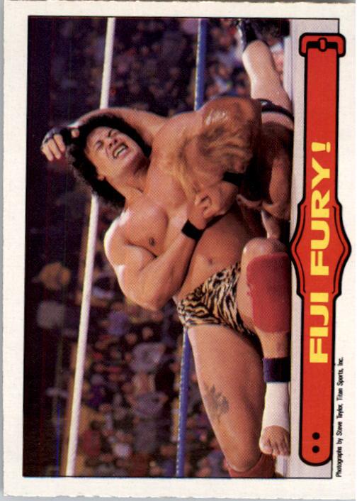 1985-86 O-Pee-Chee WWF Series 2 #53 Fiji Fury!