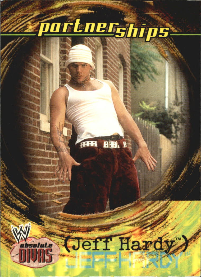 2002 Fleer WWE Absolute Divas #64 Jeff Hardy PS