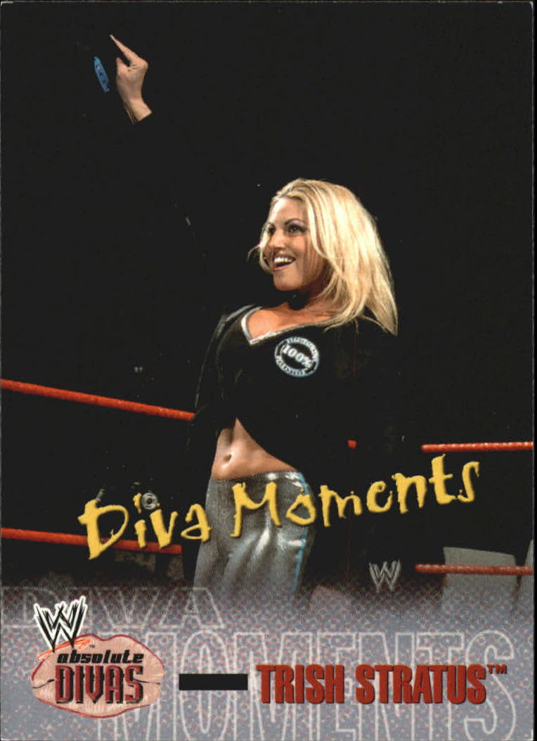 2002 Fleer WWE Absolute Divas #75 Trish Stratus DM