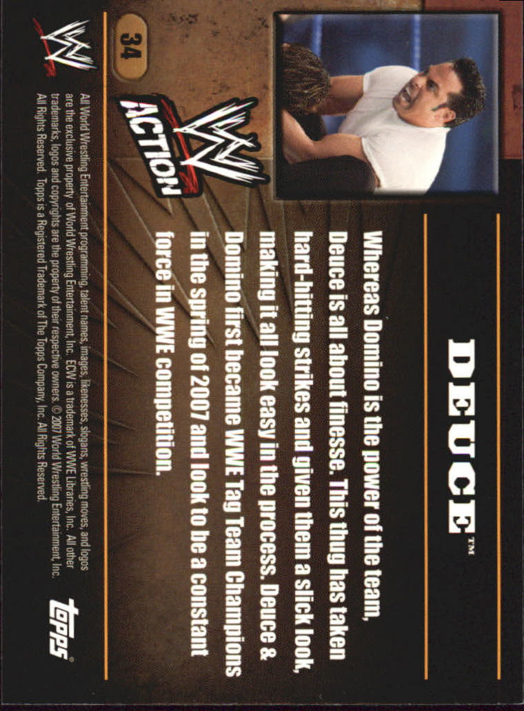 B7318- 2007 Topps WWE Action Wrestling Cards 1-90 -You Pick- 15+ FREE US SHIP - Picture 59 of 166