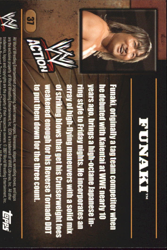 B7318- 2007 Topps WWE Action Wrestling Cards 1-90 -You Pick- 15+ FREE US SHIP - Picture 65 of 166