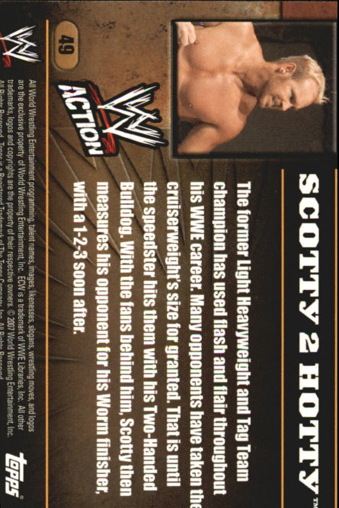 B7318- 2007 Topps WWE Action Wrestling Cards 1-90 -You Pick- 15+ FREE US SHIP - Picture 86 of 166