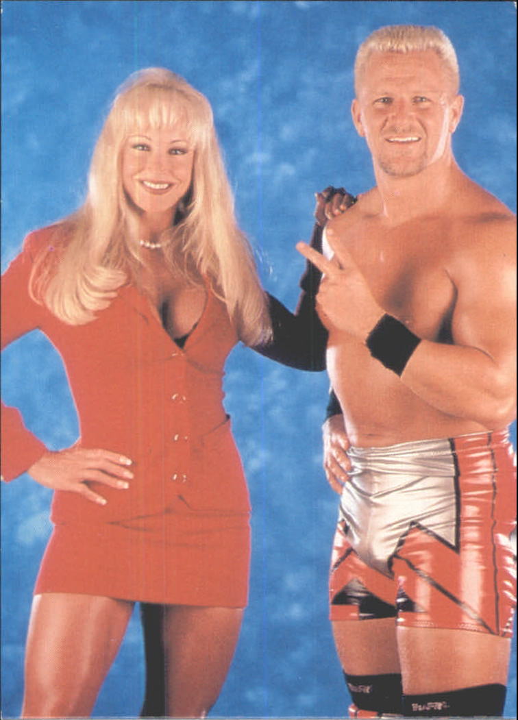 1999 Comic Images WWF SmackDown #71 Jeff Jarrett/Debra