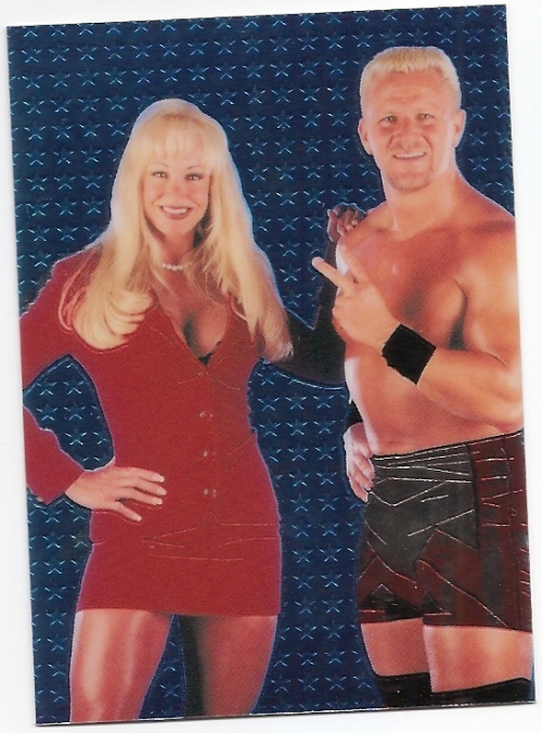 1999 Comic Images WWF SmackDown Chromium #71 Jeff Jarrett/Debra
