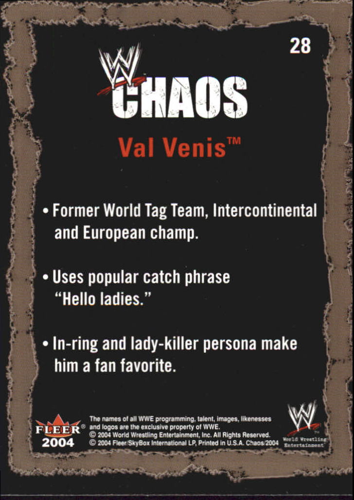 B3338- 2004 Fleer WWE Chaos Wrestling Card #s 1-95 -You Pick- 15+ FREE US SHIP - Picture 45 of 169