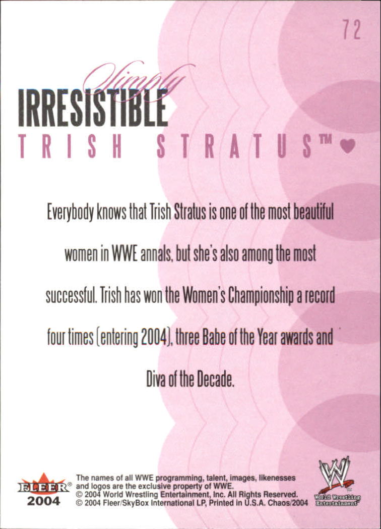 B3338- 2004 Fleer WWE Chaos Wrestling Card #s 1-95 -You Pick- 15+ FREE US SHIP - Picture 127 of 169