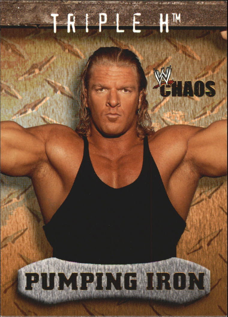 2004 Fleer WWE Chaos #87 Triple H PI