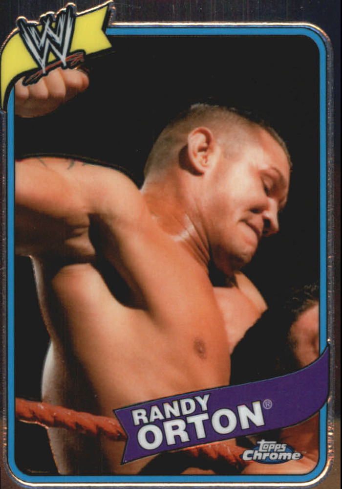 2008 Topps Heritage III Chrome WWE #55 Randy Orton