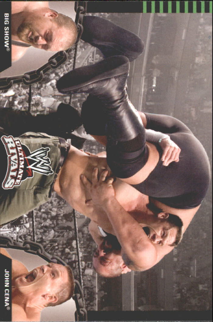 2008 Topps WWE Ultimate Rivals #35 Big Show vs. John Cena