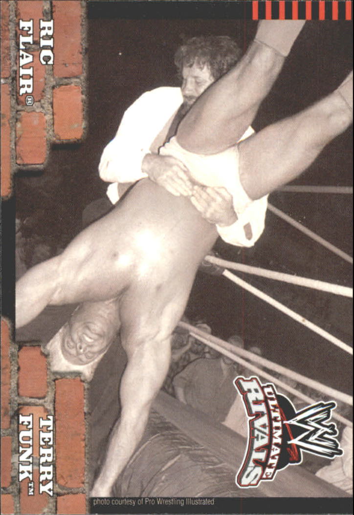2008 Topps WWE Ultimate Rivals #58 Ric Flair vs. Terry Funk