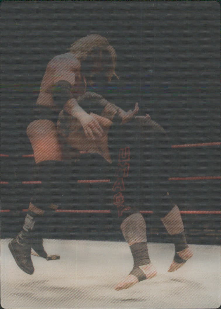 2008 Topps WWE Ultimate Rivals Motion Cards #9 Triple H vs. Umaga