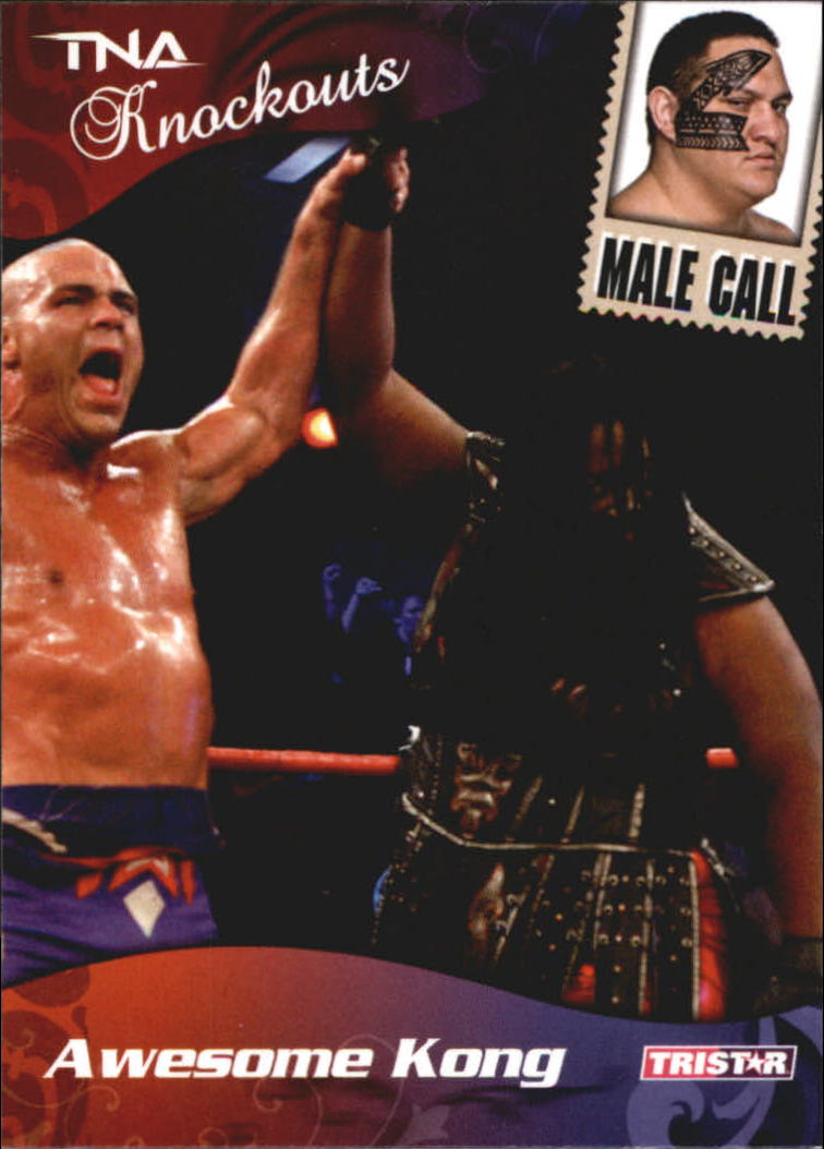 2009 TRISTAR TNA Knockouts #74 Awesome Kong/Samoa Joe MC