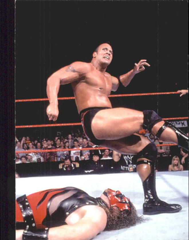 2000 Comic Images WWF Rock Solid #42 Some Pain For Kane
