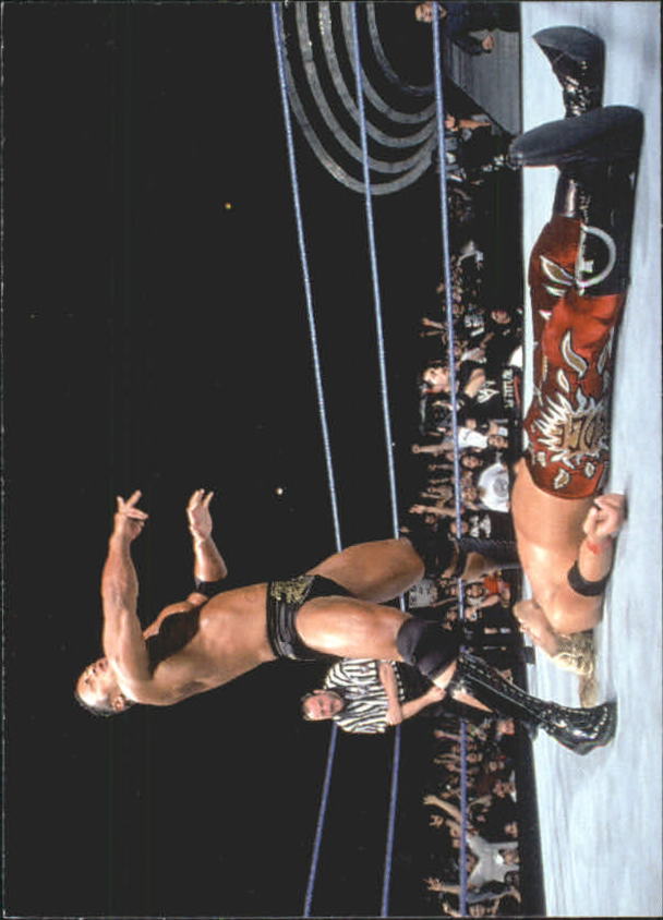 2000 Comic Images WWF Rock Solid #50 Turn That Camera Sideways And