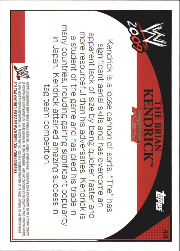 B2239- 2009 Topps WWE Wrestling Cards 1-90 +Inserts -You Pick- 15+ FREE US SHIP - Picture 24 of 88