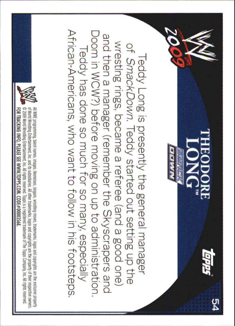 B2239- 2009 Topps WWE Wrestling Cards 1-90 +Inserts -You Pick- 15+ FREE US SHIP - Picture 30 of 88