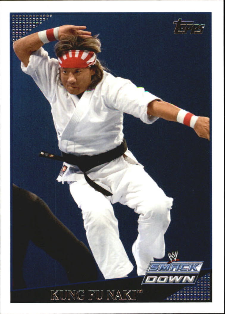 2009 Topps WWE #65 Kung Fu Naki