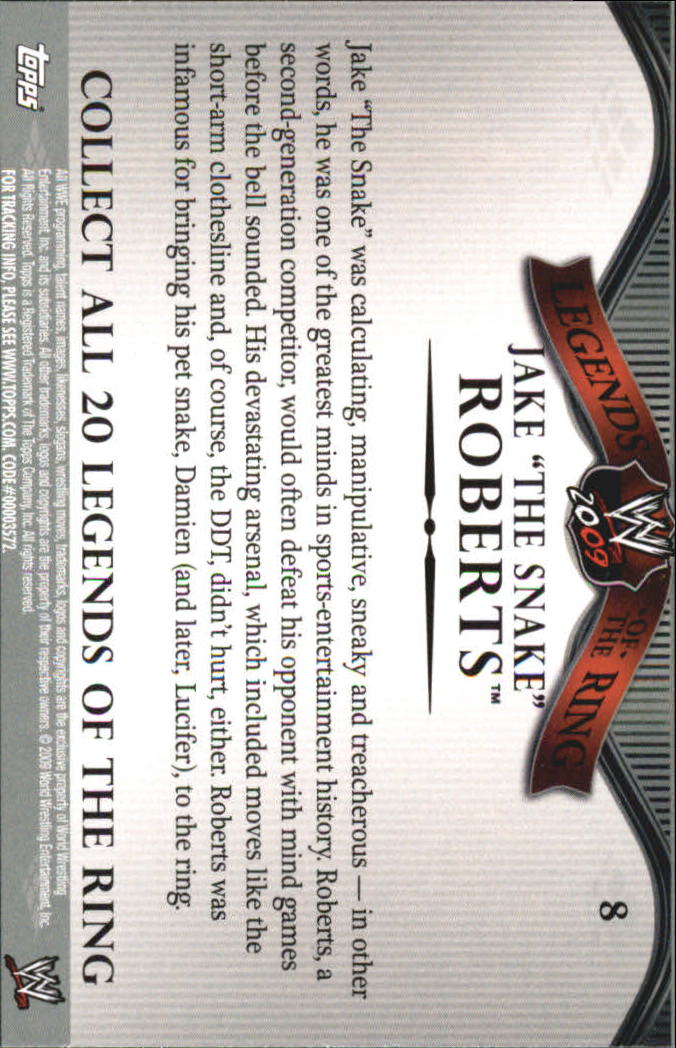 B2239- 2009 Topps WWE Wrestling Cards 1-90 +Inserts -You Pick- 15+ FREE US SHIP - Picture 58 of 100