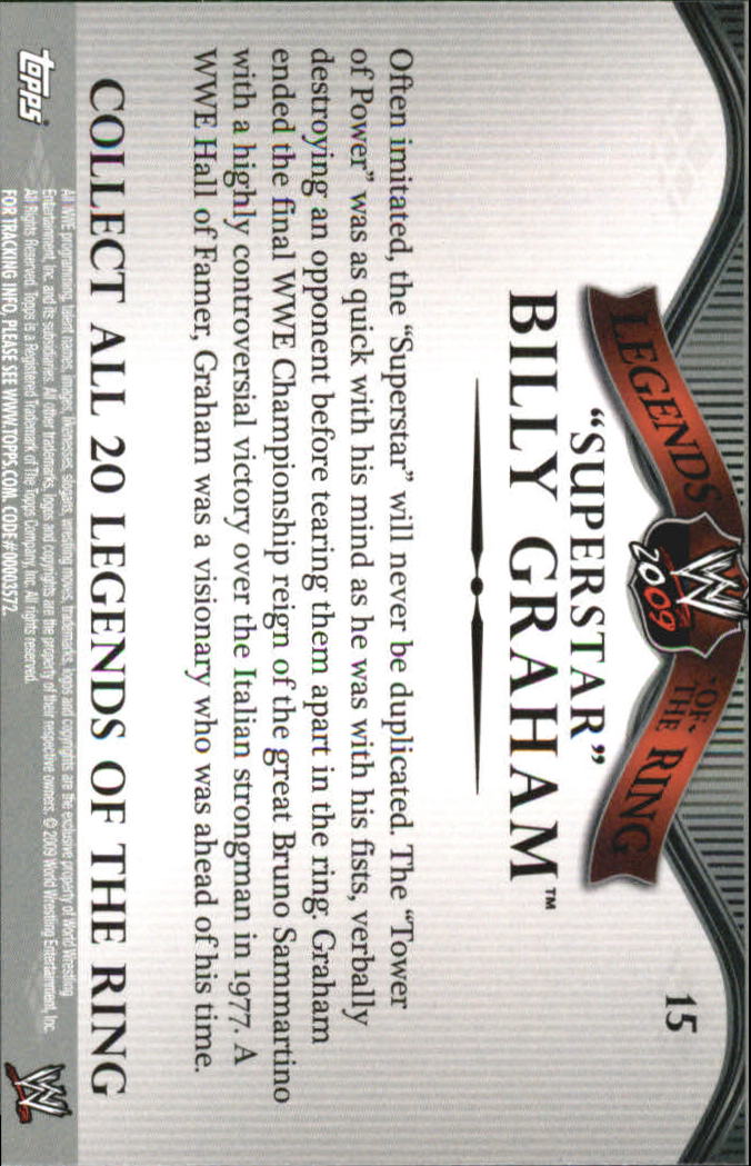 B2239- 2009 Topps WWE Wrestling Cards 1-90 +Inserts -You Pick- 15+ FREE US SHIP - Picture 70 of 100