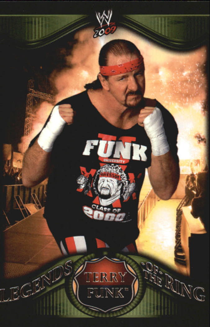 2009 Topps WWE Legends of the Ring #16 Terry Funk
