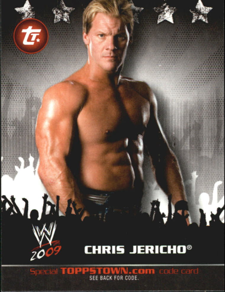 2009 Topps WWE Topps Town #3 Chris Jericho