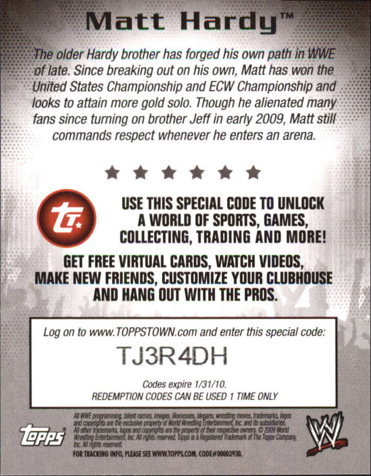 B2239- 2009 Topps WWE Wrestling Cards 1-90 +Inserts -You Pick- 15+ FREE US SHIP - Picture 76 of 88