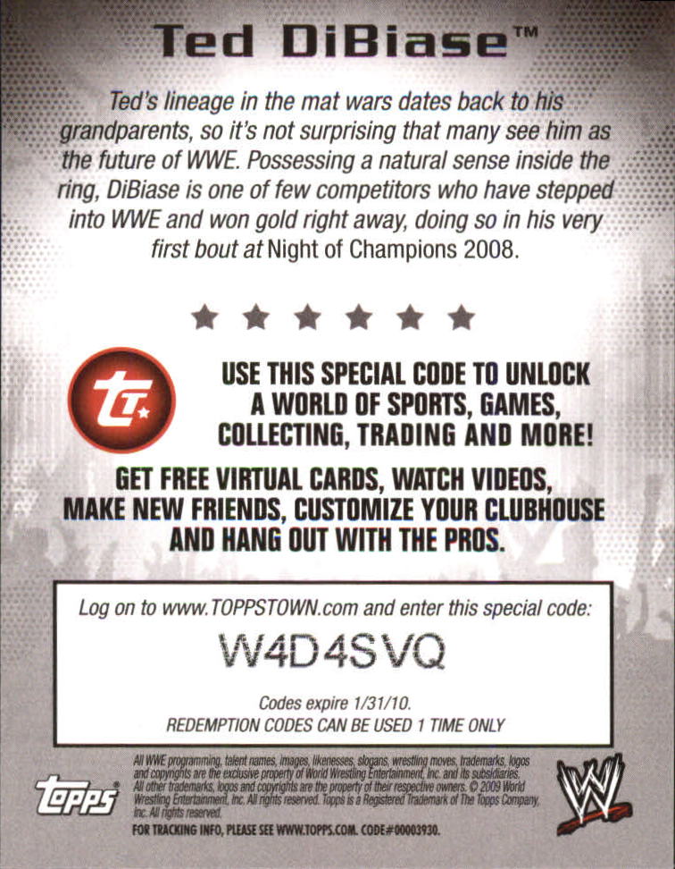 B2239- 2009 Topps WWE Wrestling Cards 1-90 +Inserts -You Pick- 15+ FREE US SHIP - Picture 86 of 88