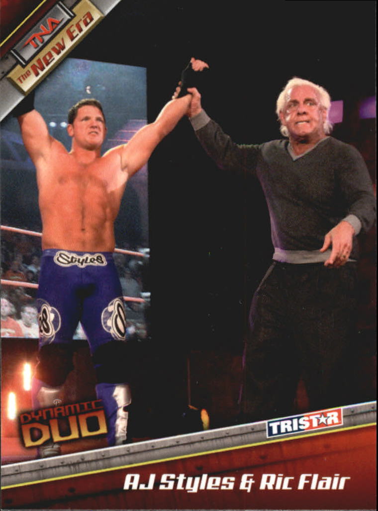 2010 TRISTAR TNA New Era #74 Ric Flair & AJ Styles