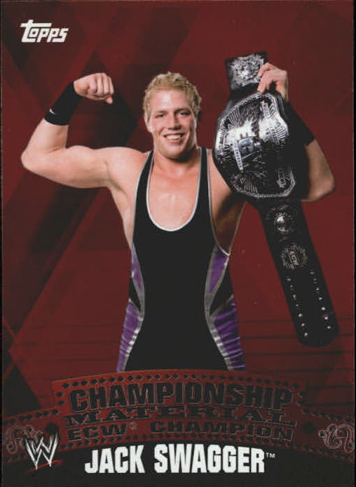 2010 Topps WWE Championship Material #C32 Jack Swagger