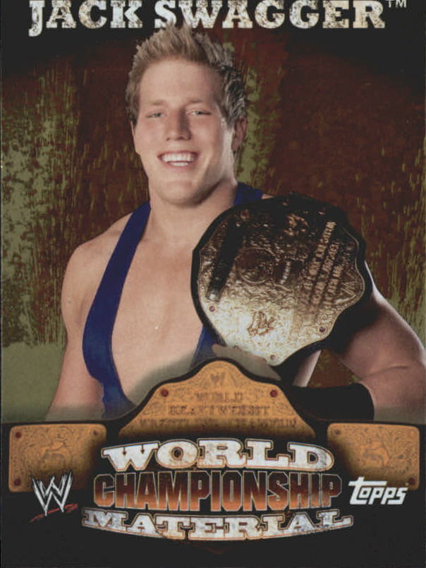 2010 Topps WWE World Championship Material #W15 Jack Swagger