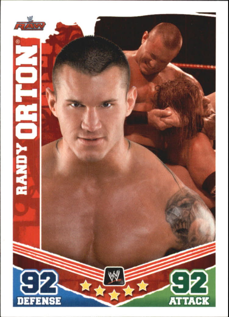 2010 Topps WWE Slam Attax Mayhem #17 Randy Orton