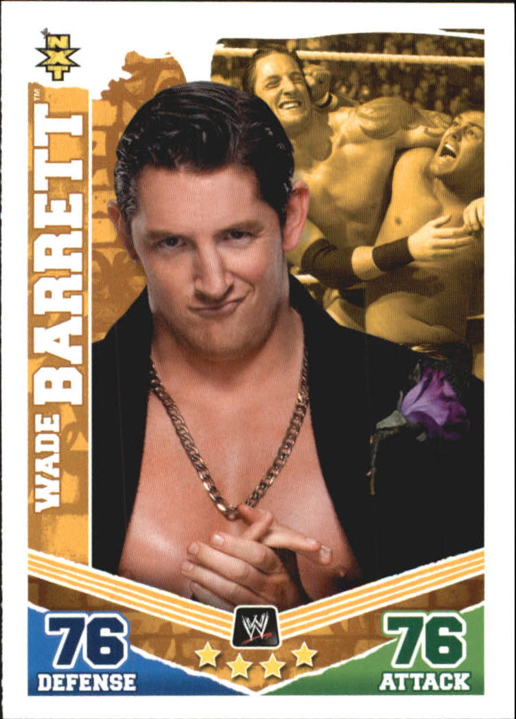 2010 Topps WWE Slam Attax Mayhem #81 Wade Barrett RC