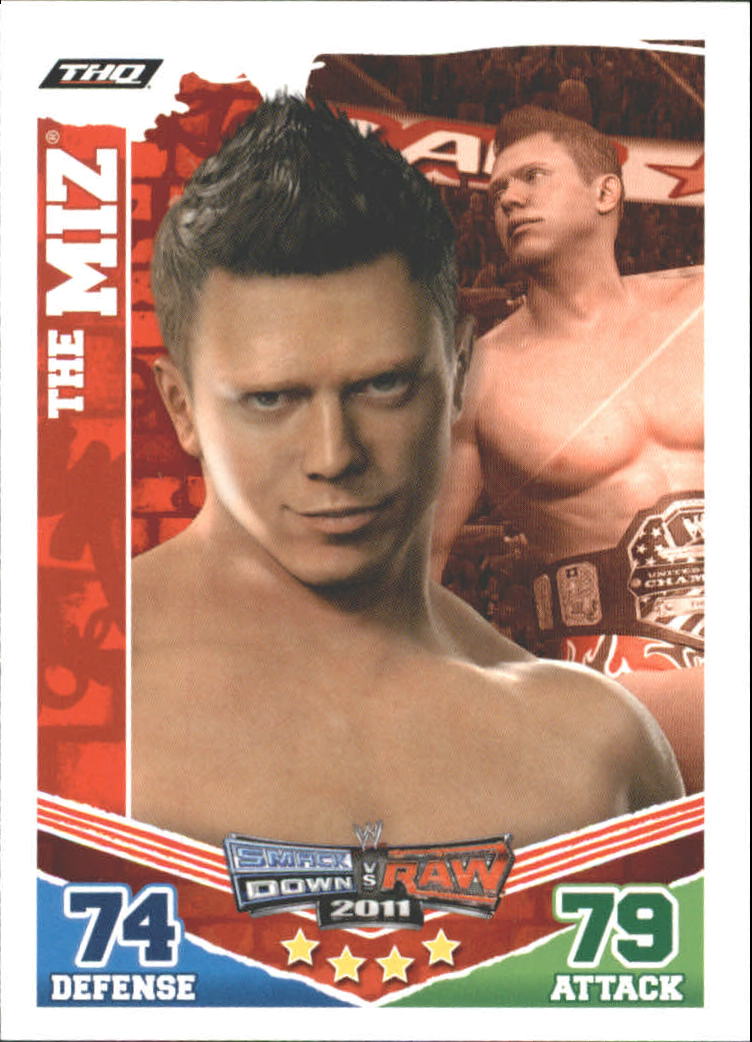 2010 Topps WWE Slam Attax Mayhem #159 The Miz