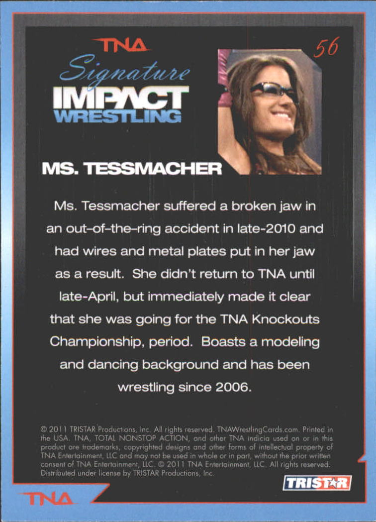 B6420 - 2011 Tristar TNA Signature Impact #S 1-90 -Sie wählen- 15+ KOSTENLOSER US-VERSAND - Bild 111 von 187