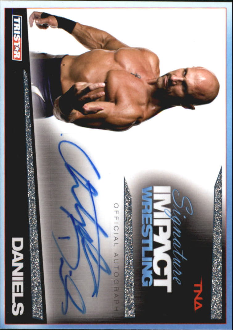 2011 TRISTAR TNA Signature Impact Autographs Silver #S35 Daniels