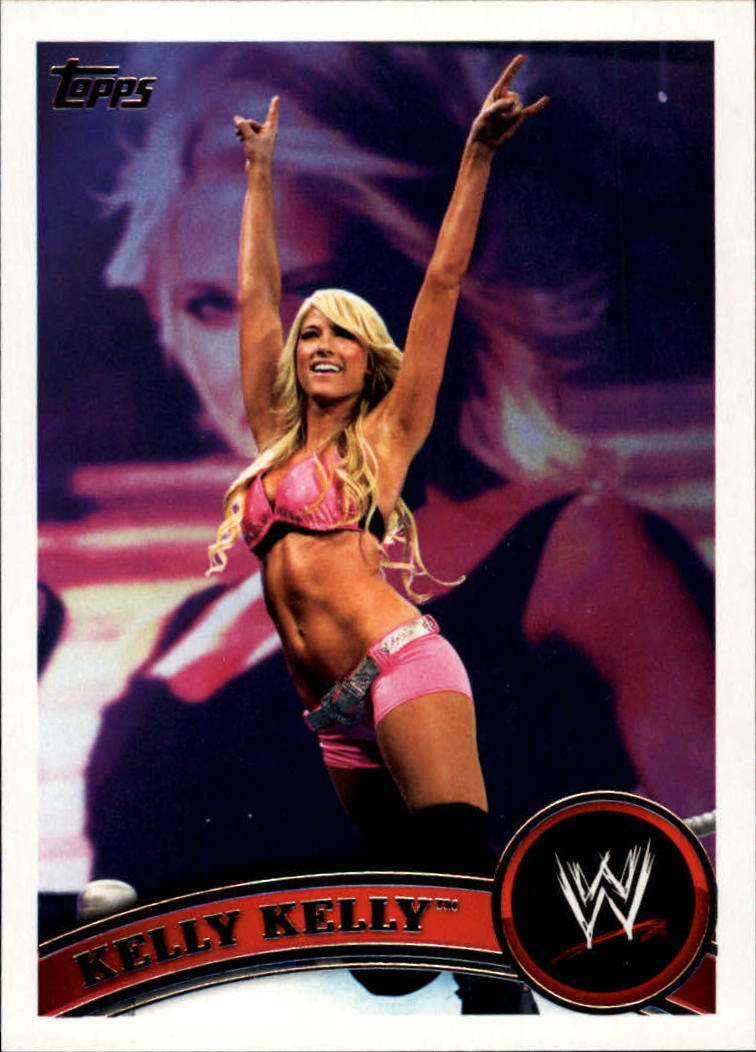 2011 Topps WWE #27 Kelly Kelly - NM-MT