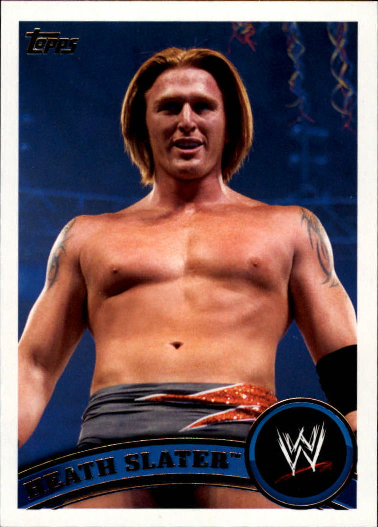 2011 Topps WWE #52 Heath Slater