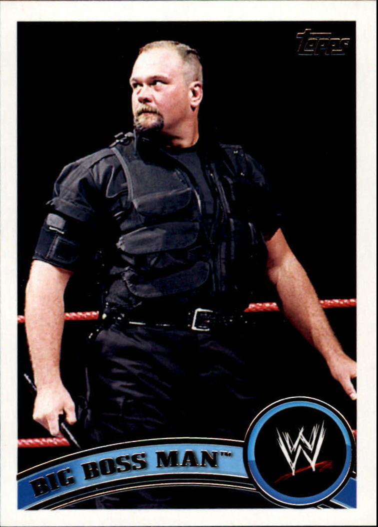 2011 Topps WWE #99 Big Boss Man
