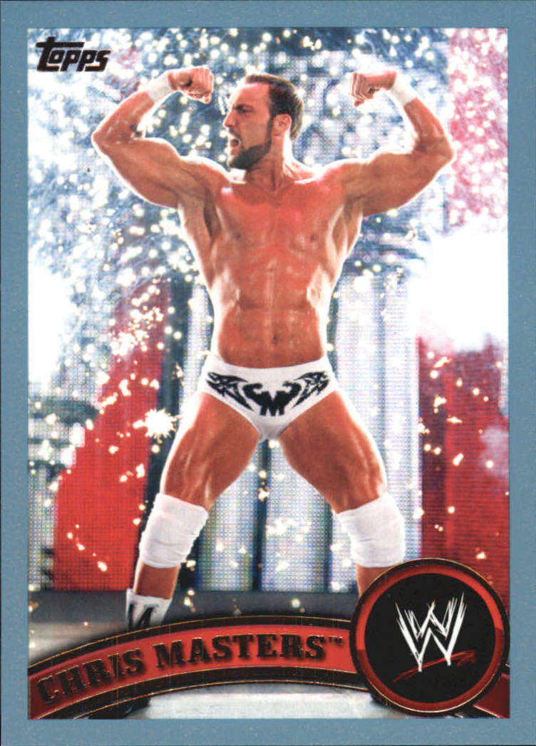 2011 Topps WWE Blue #17 Chris Masters