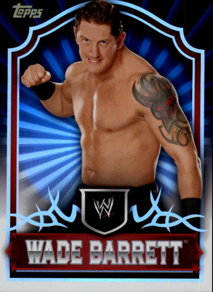 2011 Topps WWE Classic #74 Wade Barrett