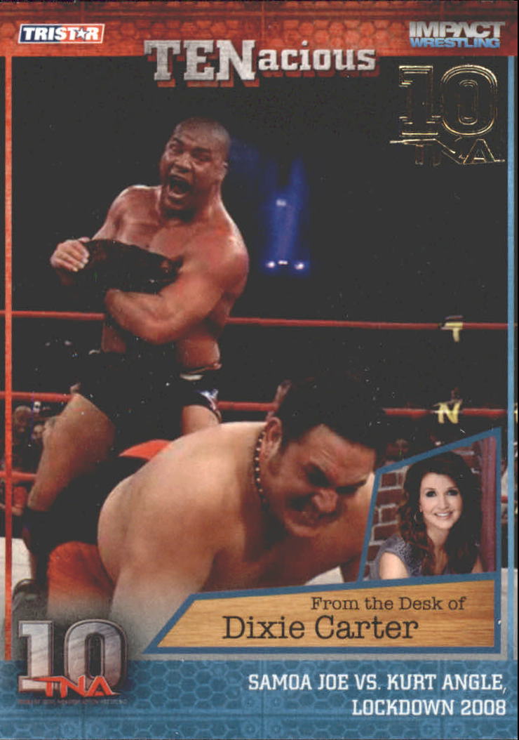 2012 TRISTAR TNA Impact TENacious Gold #98 Samoa Joe vs. Kurt Angle Lockdown 2008