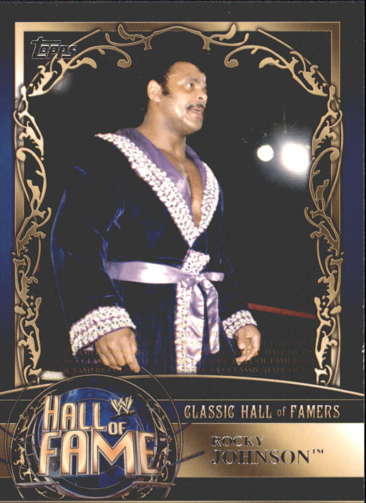 2012 Topps WWE Classic Hall of Famers #21 Rocky Johnson