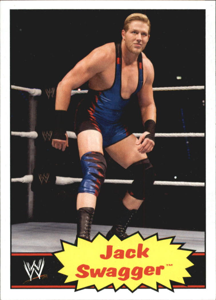 2012 Topps Heritage WWE #18 Jack Swagger