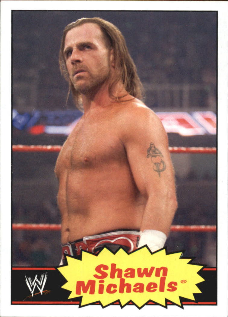2012 Topps Heritage WWE #53 Shawn Michaels