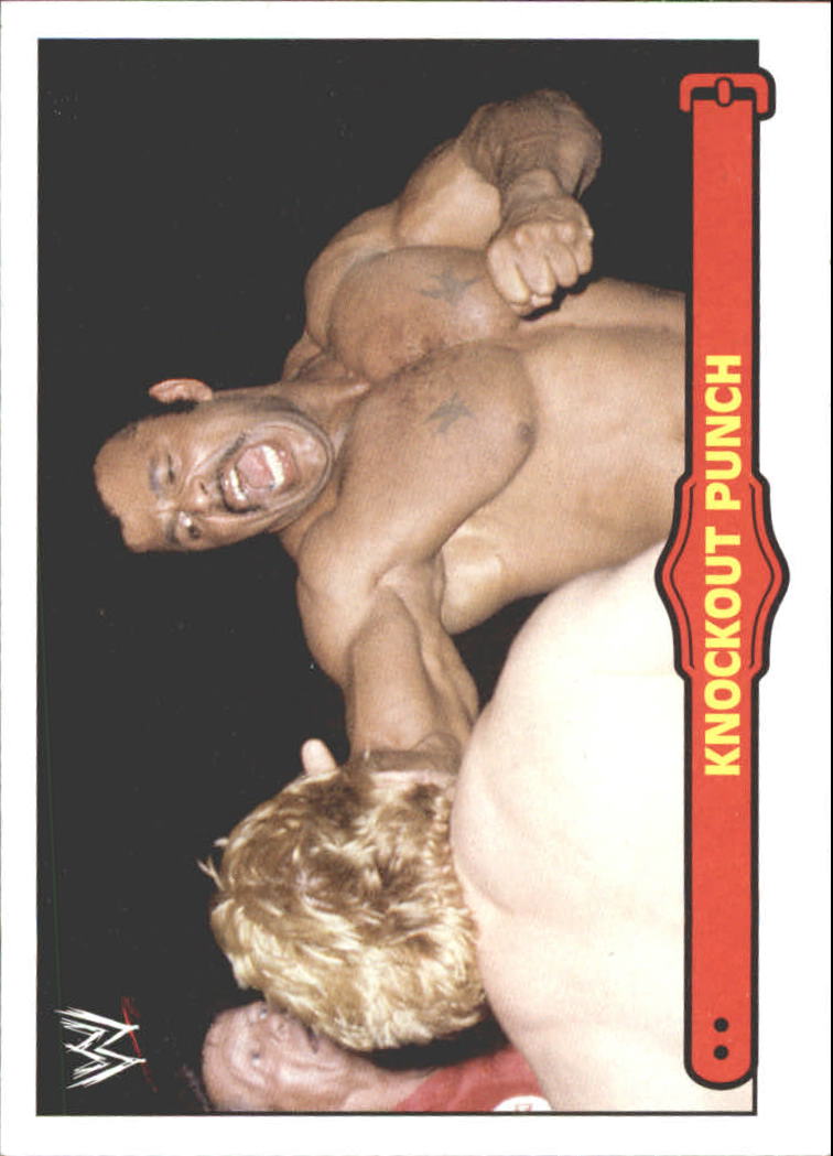 2012 Topps Heritage WWE Ringside Action #50 Knockout Punch/Rocky Johnson