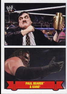 2012 Topps Heritage WWE Family History #10 Paul Bearer & Kane