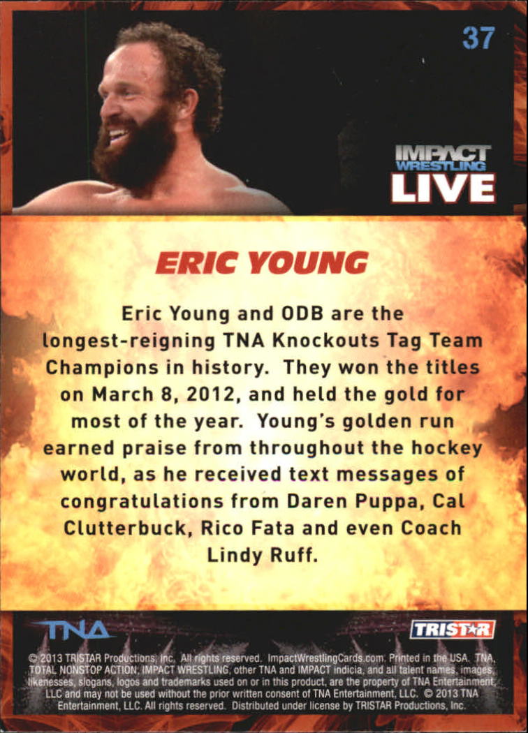 A4614- 2013 TRISTAR TNA Impact Live Card #s 1-99 -You Pick- 15+ FREE US SHIP - Picture 59 of 145